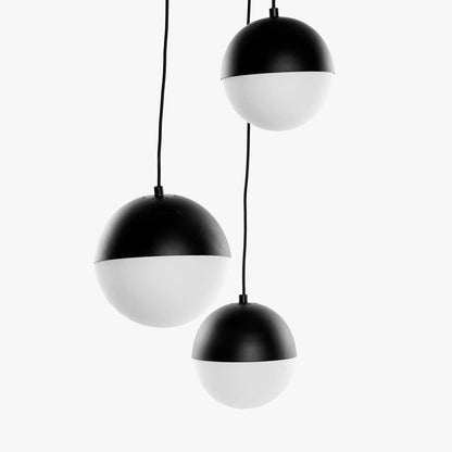 Suspensão de Teto Esferas Preto AXIS - Gato Preto