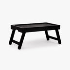 Tabuleiro com Pés Dobrável em Madeira Preto ALL BLACK - Gato Preto