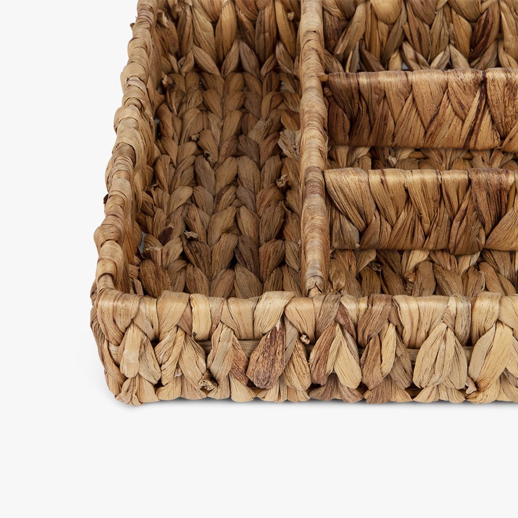 Tabuleiro de Talheres em Palhinha STRAW - Gato Preto