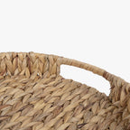 Tabuleiro Oval em Palhinha STRAW - Gato Preto