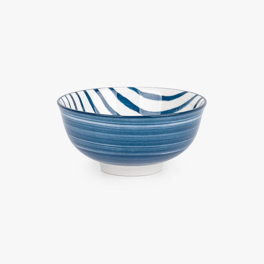 Taça Listas Azul 11,5cm ASIA - Gato Preto