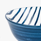 Taça Listas Azul 15,5cm ASIA - Gato Preto