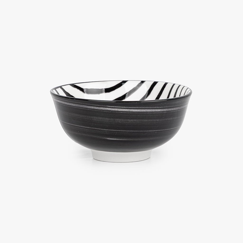 Taça Listas Preto 11,5cm ASIA - Gato Preto