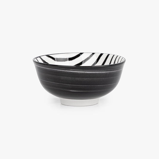 Taça Listas Preto 11,5cm ASIA - Gato Preto