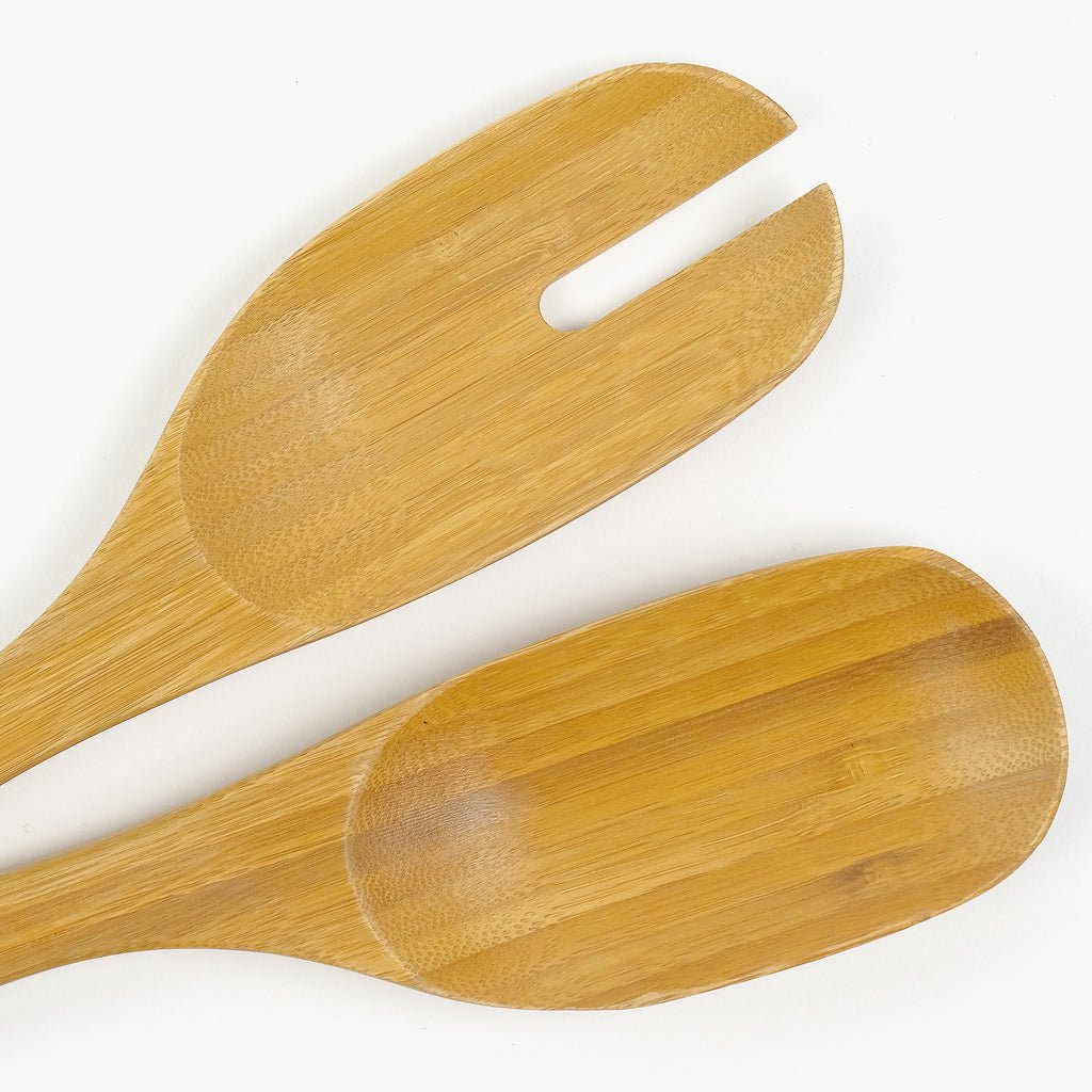 Talheres de Salada BAMBU - Gato Preto