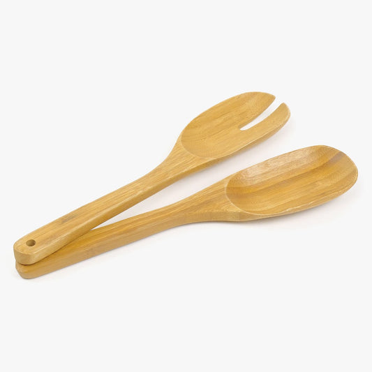 Talheres de Salada BAMBU - Gato Preto