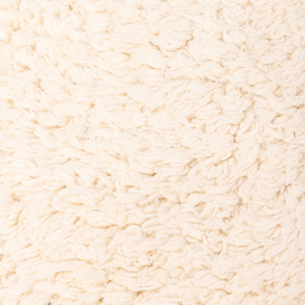 Tapete de Casa de Banho Algodão Oval com Renda Bege TWIG - Gato Preto