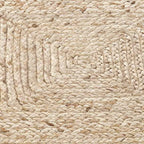 Tapete Étnico de Rafia 160x230 RAÍZES - Gato Preto