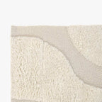 Tapete Lã Branco Padrão 160x230 MALVA - Gato Preto