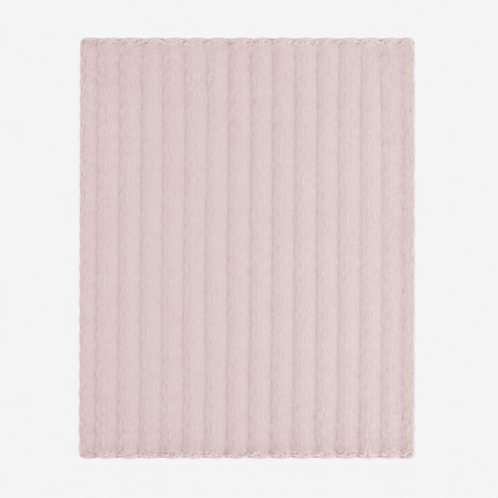 Tapete Macio Rosa 200x140 PLUSH - Gato Preto