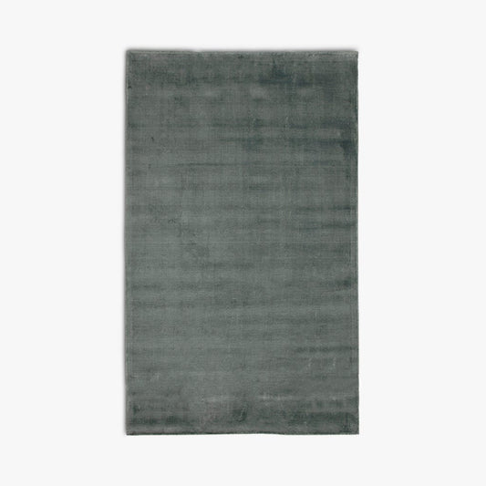 Tapete Tufado Viscose Azul Escuro 70x110 MIRA - Gato Preto