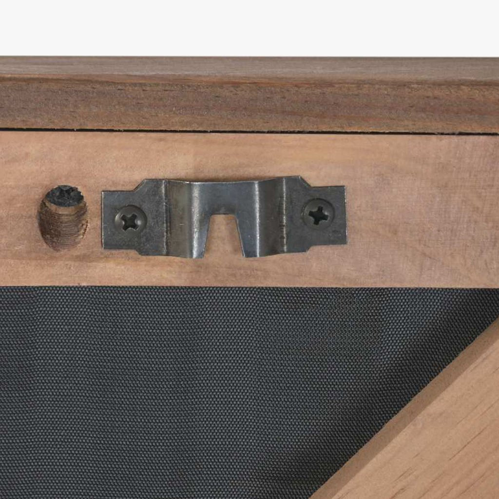 Tela Circulos Madeira 62x82 RAÍZES - Gato Preto