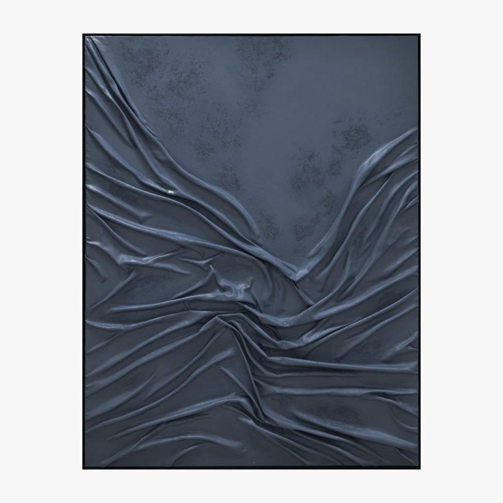 Tela Drapeado Azul 140x180 DARK BLUE - Gato Preto