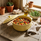 Terrina Grande Amarela SUMMER PASTELS - Gato Preto