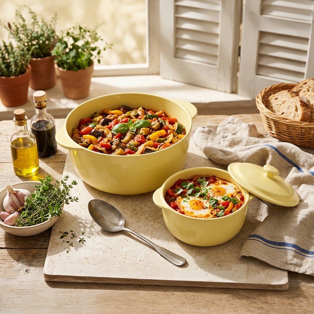 Terrina Pequena Amarela SUMMER PASTELS - Gato Preto