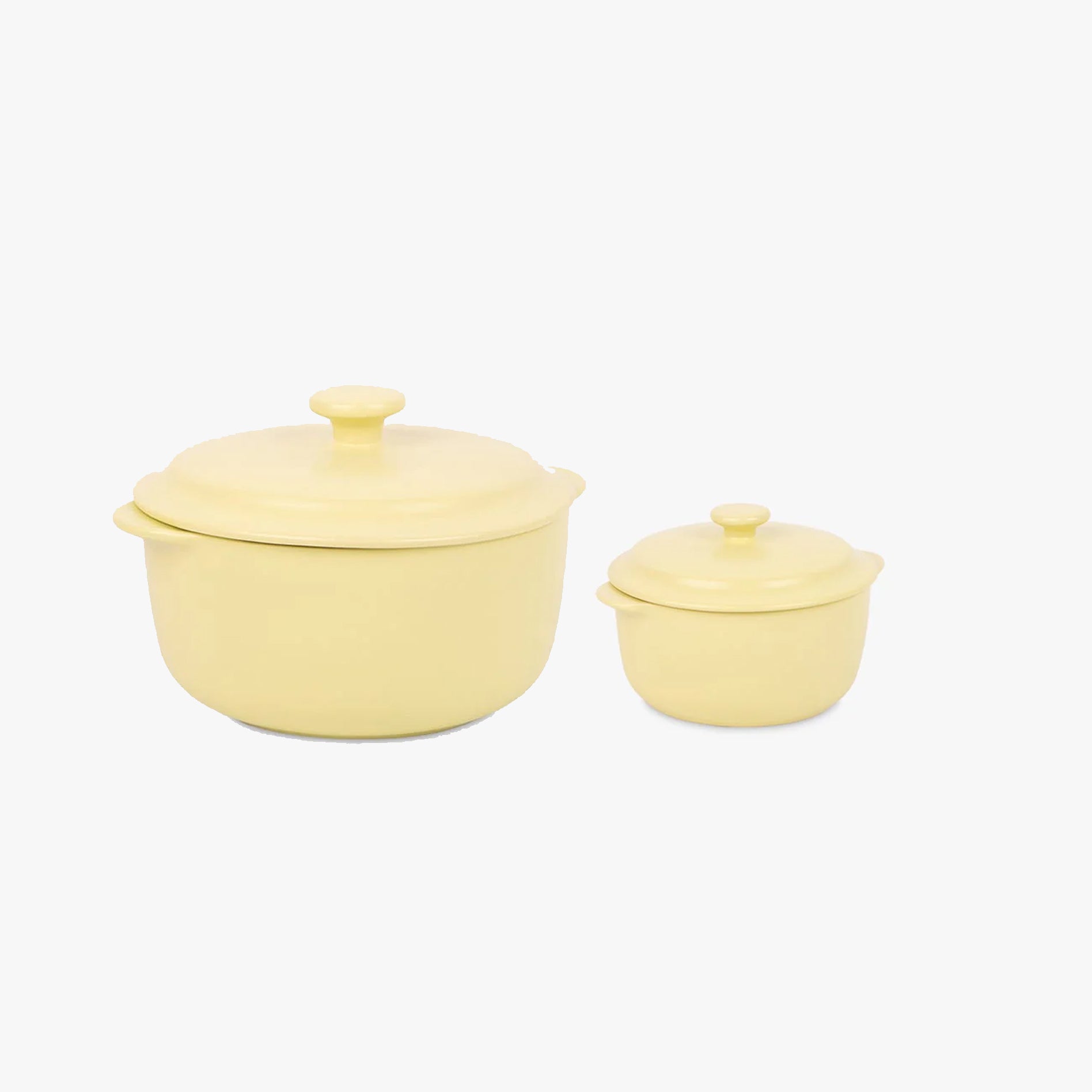 Terrina Pequena Amarela SUMMER PASTELS - Gato Preto