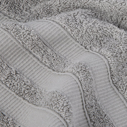 Toalha de Banho Algodão Cinza 4EVERYDAY - Gato Preto