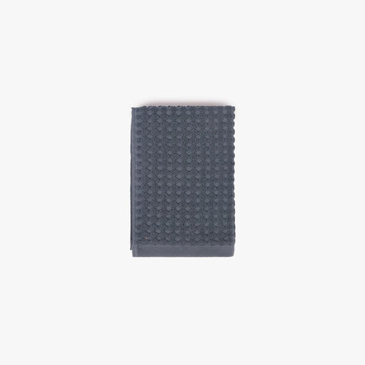 Toalha de Banho Algodão Favos Azul ESNA - Gato Preto