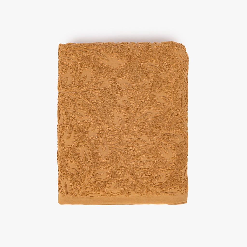 LUOPING Floral Jacquard Body Towel - Gato Preto