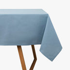 Toalha de Mesa Algodão Retangular Azul 4EVERYDAY - Gato Preto