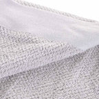 Toalha de rosto Cinza 50x100 600gr - Gato Preto