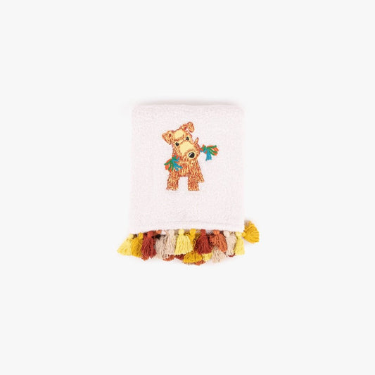 Toalha Turca Branca Cão 50x90 DOG´S PARTY - Gato Preto