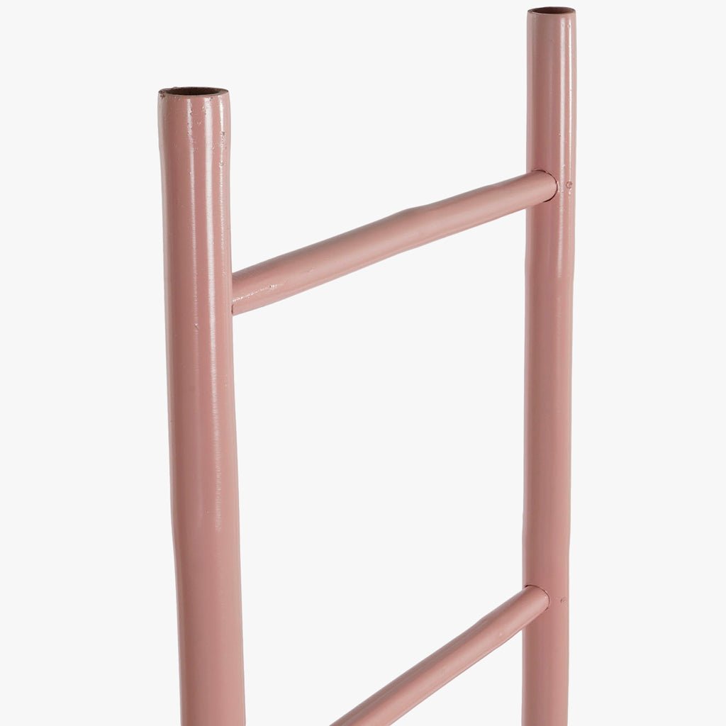 Toalheiro Bambu Rosa 34x20x79 CLEAR - Gato Preto