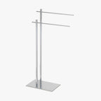 Toalheiro Duplo Cromado SILVER - Gato Preto