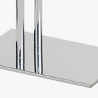 Toalheiro Duplo Cromado SILVER - Gato Preto
