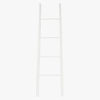 Toalheiro Madeira Branco 53,5x4,5x176 CLEAR - Gato Preto