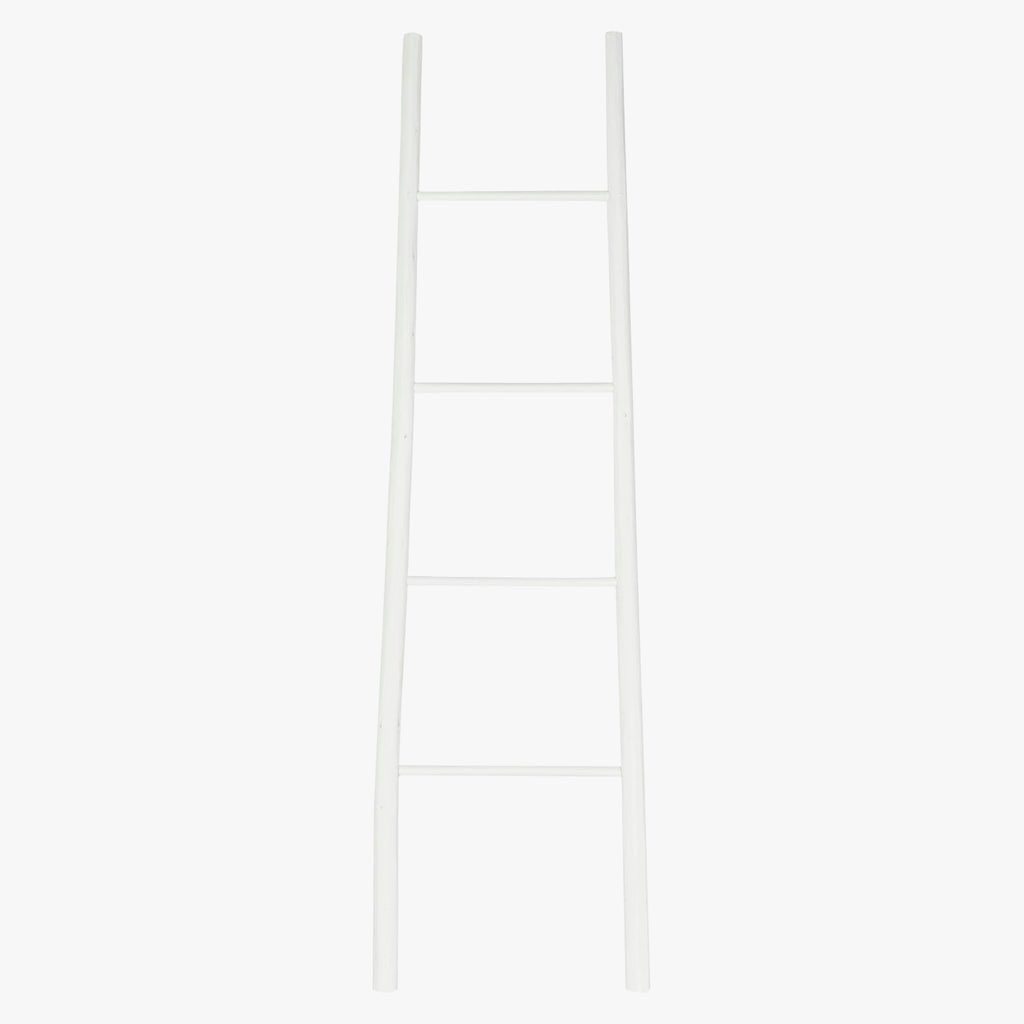 Toalheiro Madeira Branco 53,5x4,5x176 CLEAR - Gato Preto