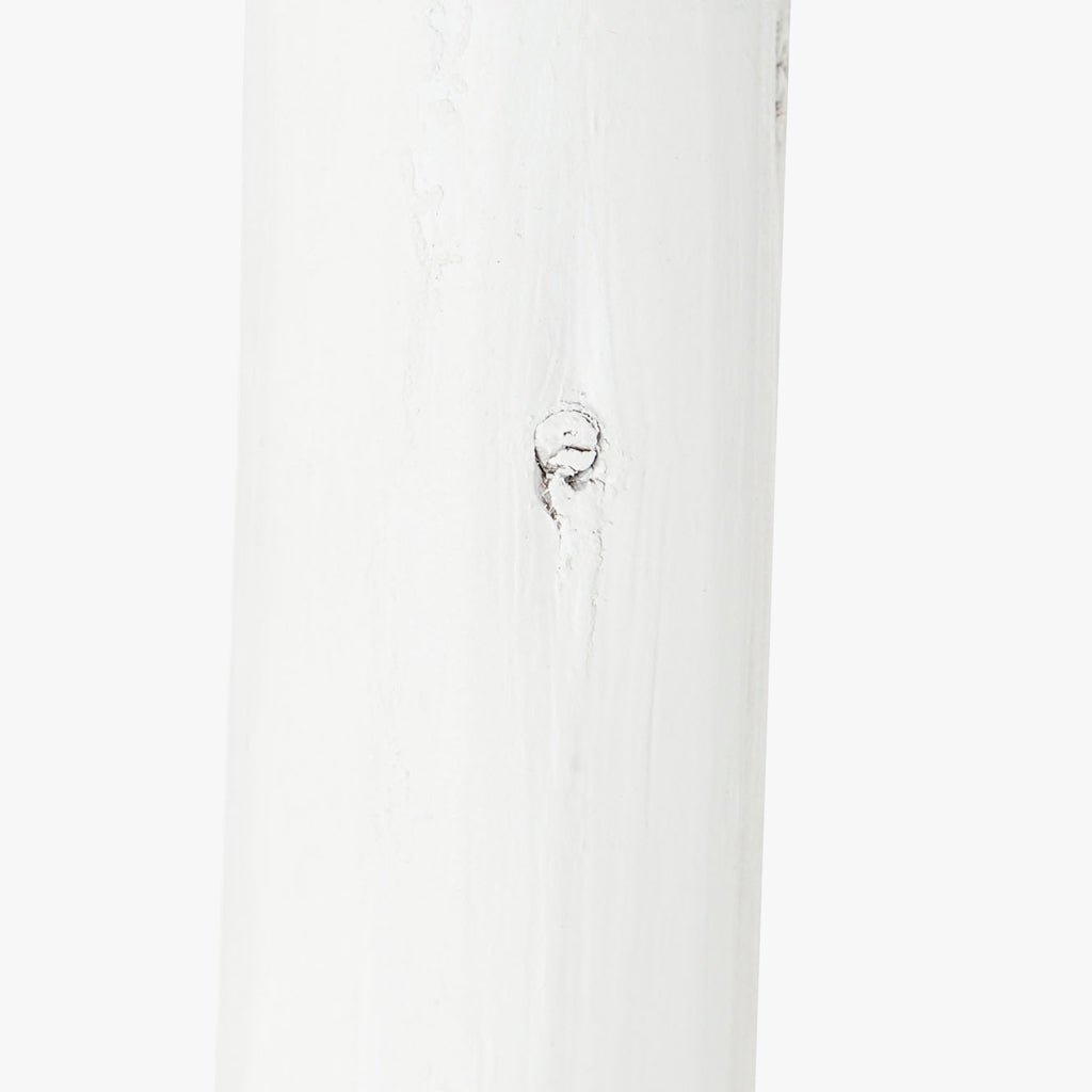 Toalheiro Madeira Branco 53,5x4,5x176 CLEAR - Gato Preto