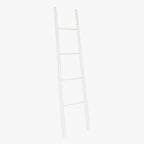 Toalheiro Madeira Branco 53,5x4,5x176 CLEAR - Gato Preto