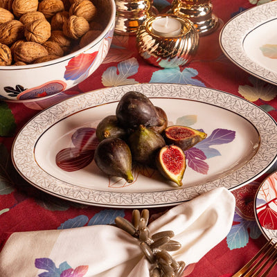 Travessa Oval Pequena FIGO - Gato Preto