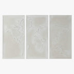 Triplico Mapa Mundo Branco HORIZONTE - Gato Preto