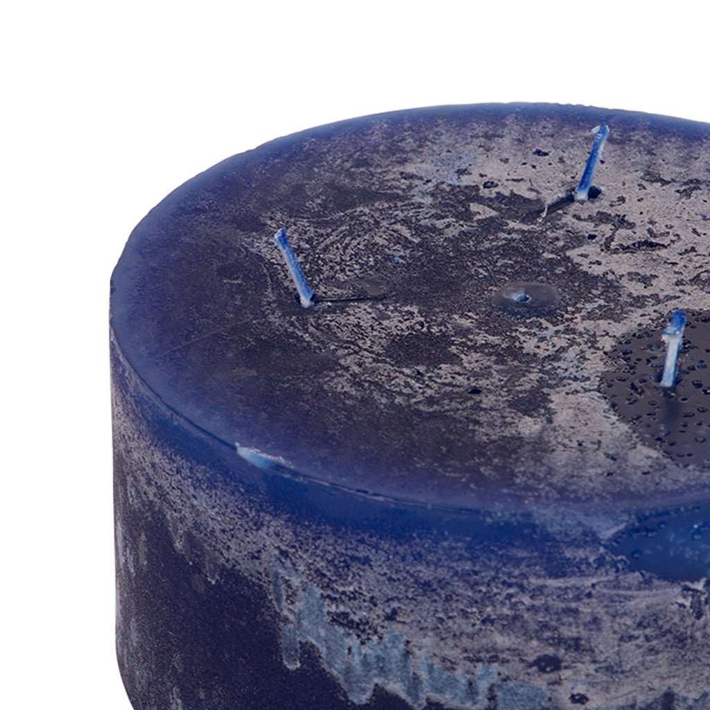 Vela Azul 15x7,5 RUSTIK - Gato Preto