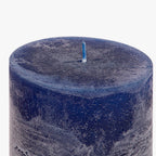 Vela Azul 9x20 RUSTIK - Gato Preto