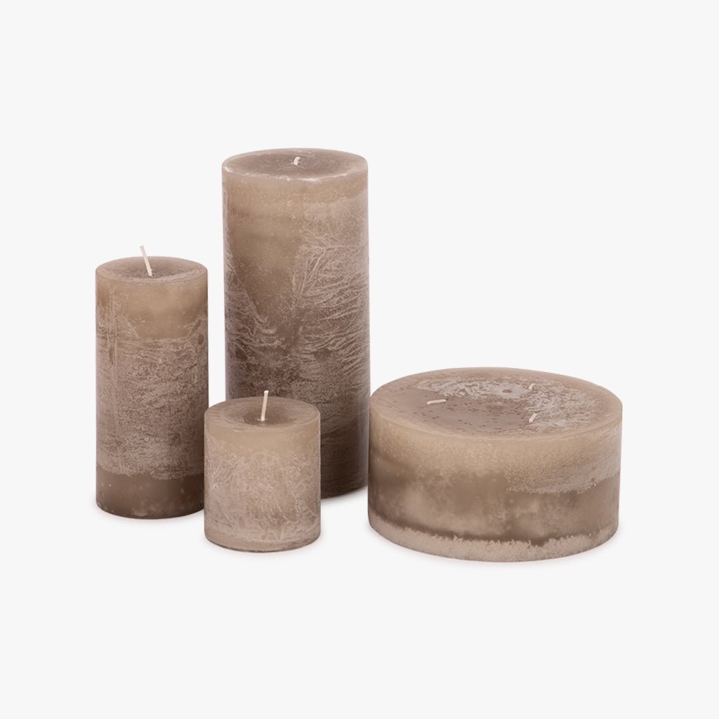 Vela Cinza 15x7,5 RUSTIK - Gato Preto