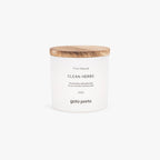 Vela Perfumada em Copo de Vidro Clean Herbs 250g PURE NATURAL - Gato Preto