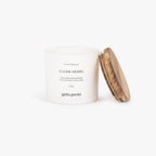 Vela Perfumada em Copo de Vidro Clean Herbs 250g PURE NATURAL - Gato Preto