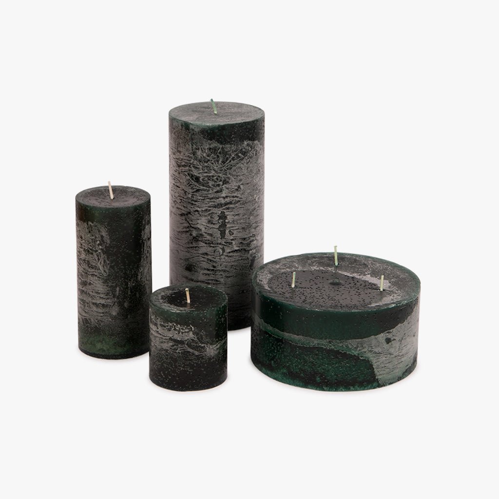 Vela Verde 15x7,5 RUSTIK - Gato Preto