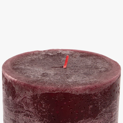 Vela Vermelha 9x20 RUSTIK - Gato Preto