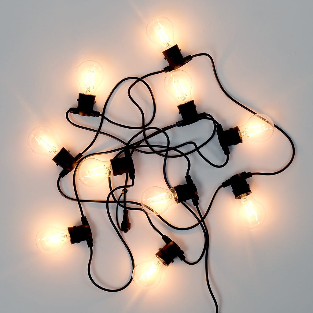 Luzes de Natal (uso exterior) 10 LED 8 m