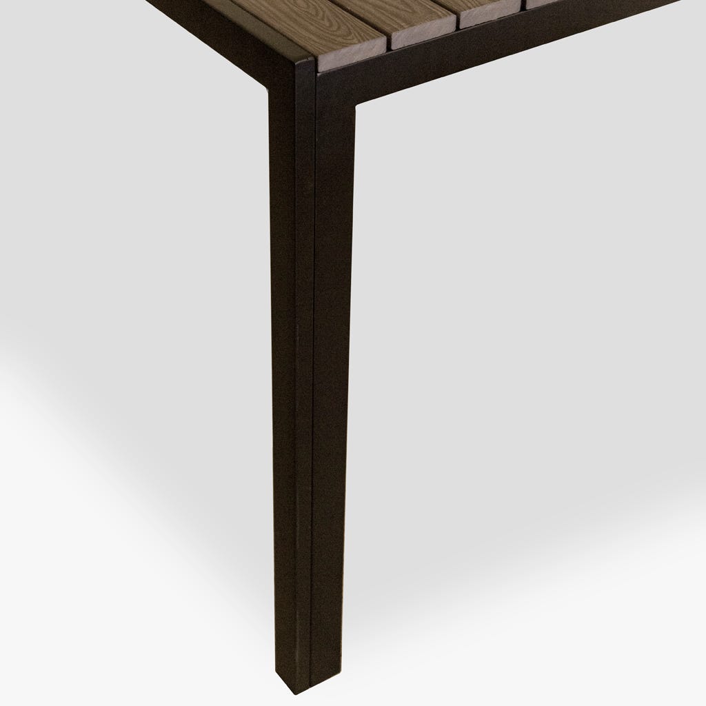 Mesa de comedor marrón 150x50x74 cm LOMBOK