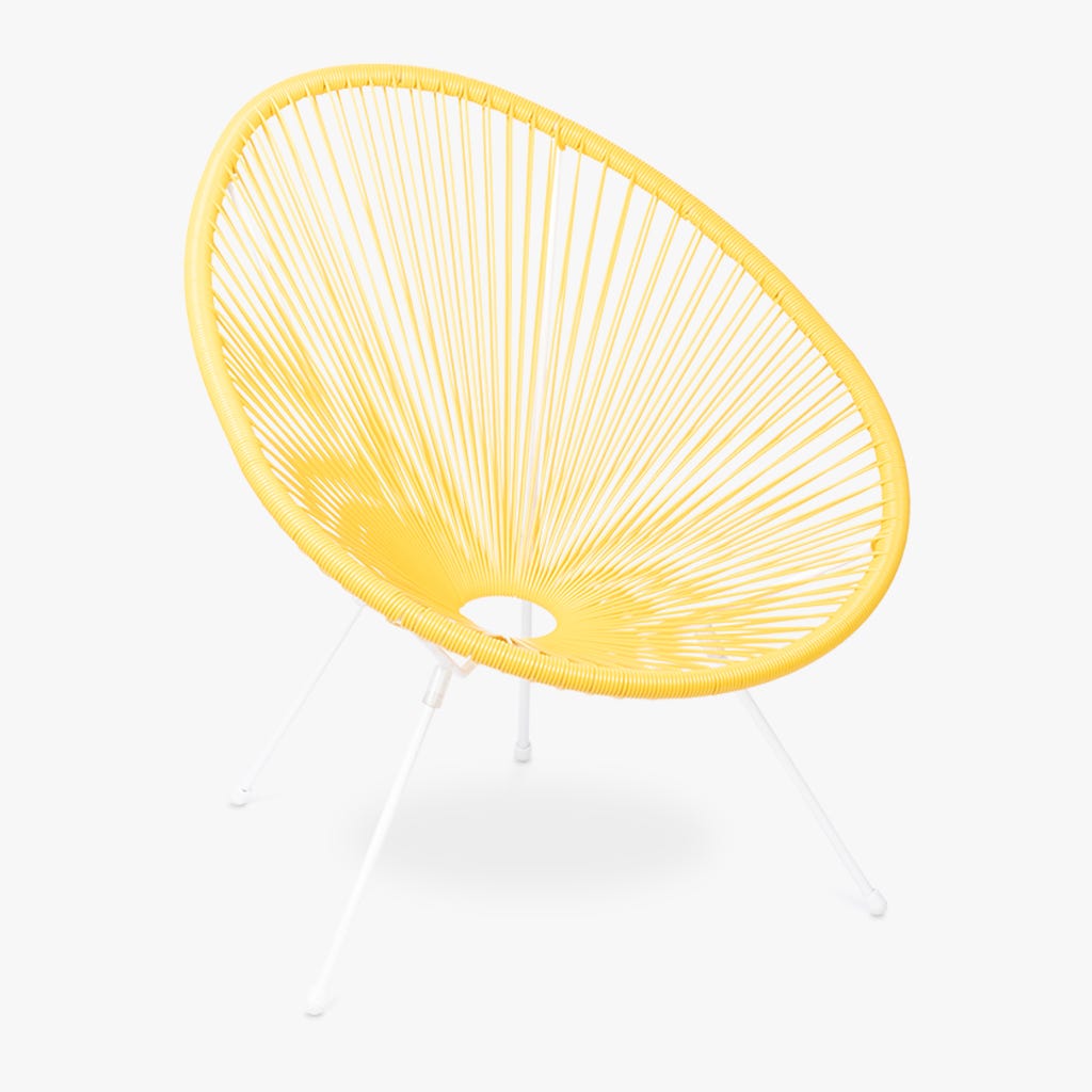 Cadeira amarela LEMBAR