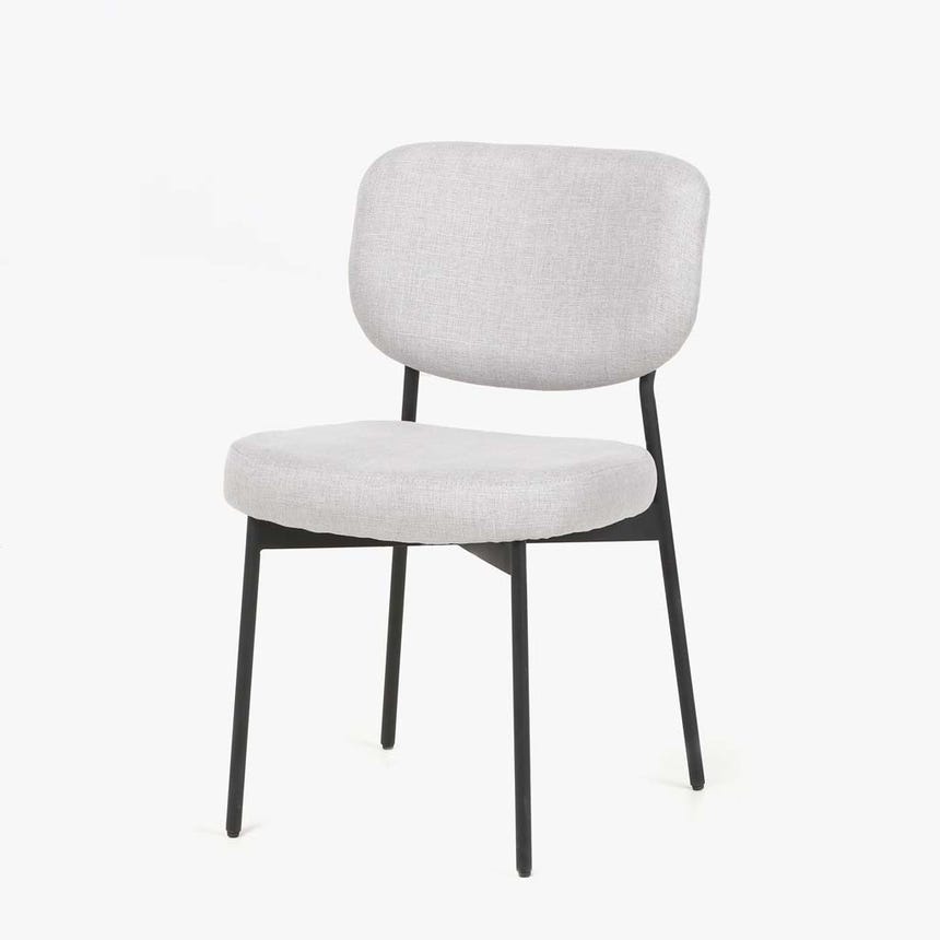 Cadeira cinza 51x53x82,5 cm AKITA