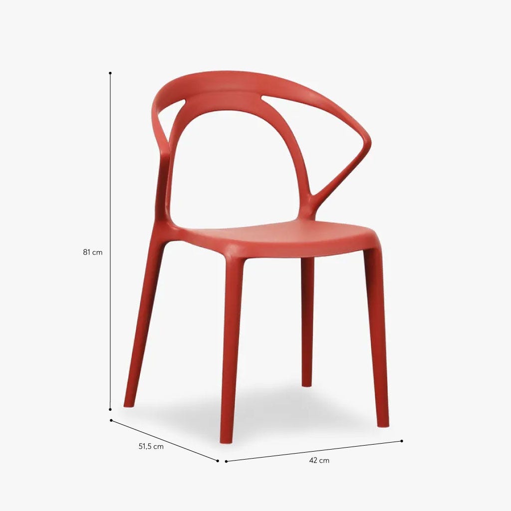Cadeira vermelha LANAI