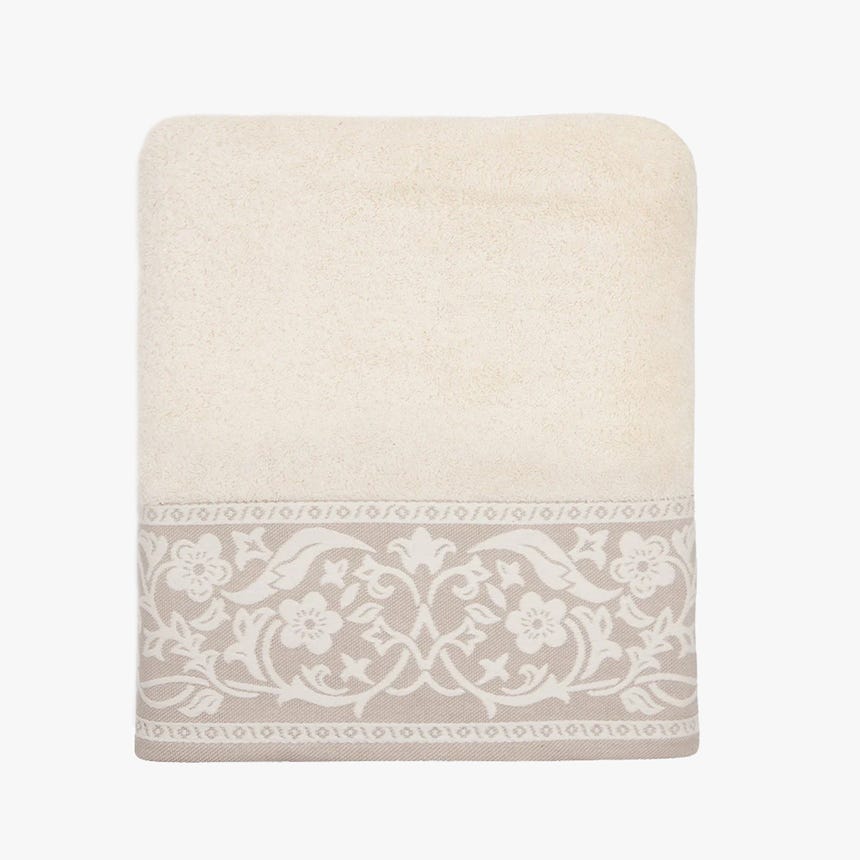 Bath towel cotton 100x150cm beige TORRES NOVAS