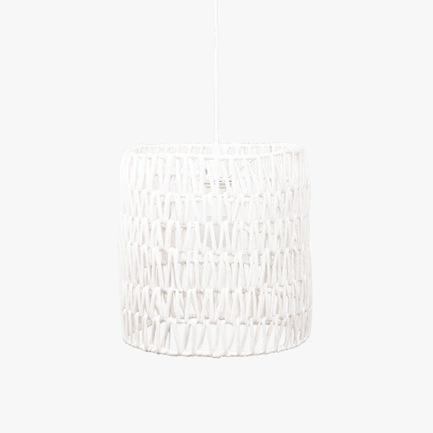Lampe de plafond blanc d32cm  MANLY