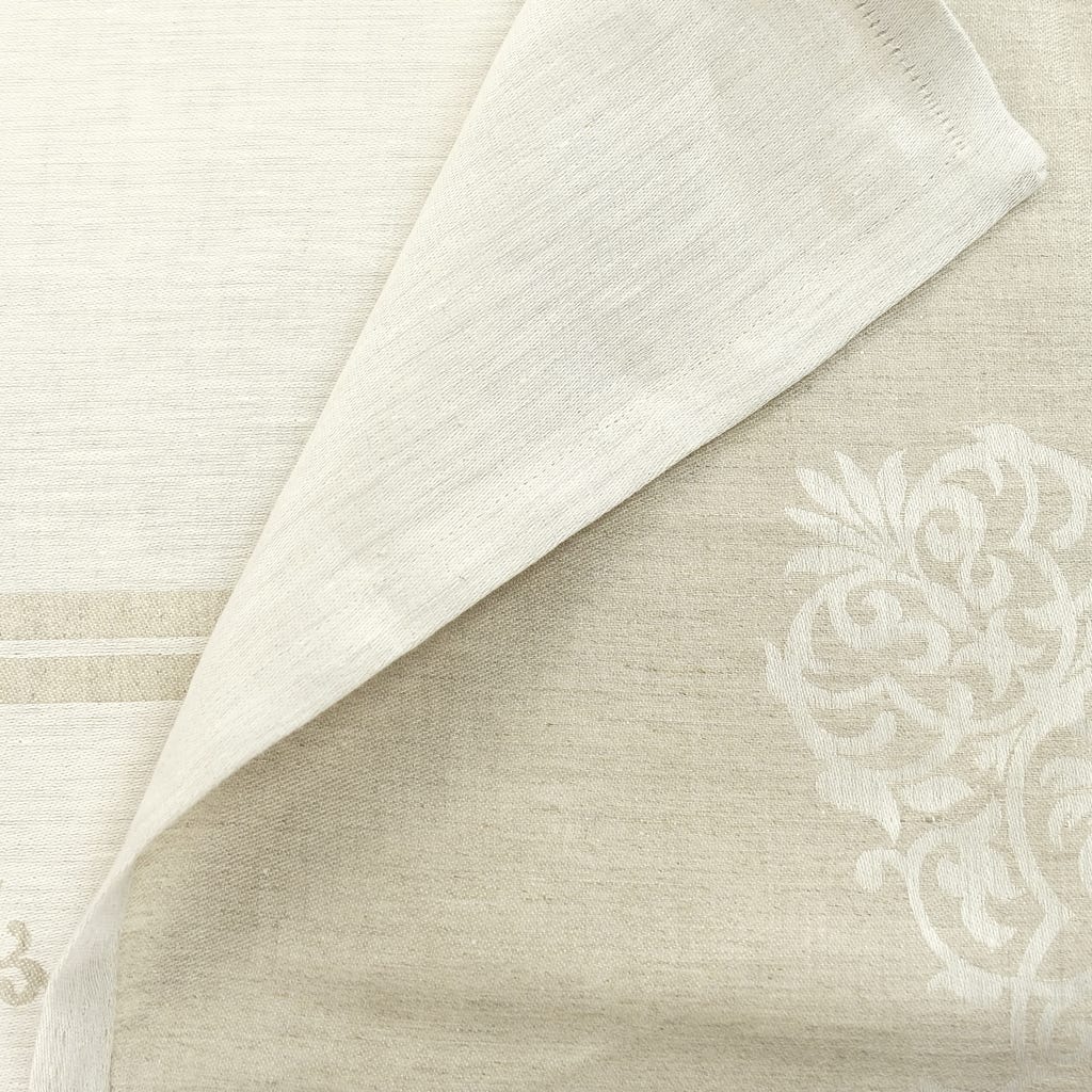 Mantel tradicional lino 160x160 cm REAL